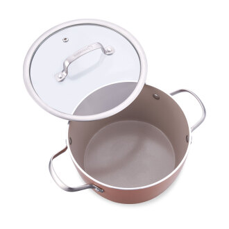 Korkmaz Nea Sera 7 Parça Mocha Tencere Seti A3867-2 - 3