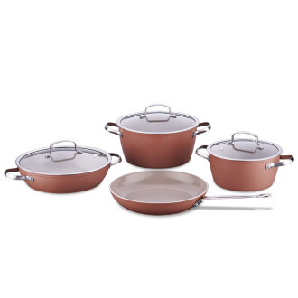 Korkmaz Nea Sera 7 Parça Mocha Tencere Seti A3867-2 - Korkmaz (1)