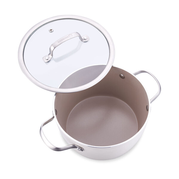 Korkmaz Nea Sera 7 Parça Vanilya Tencere Seti A3867 - 3