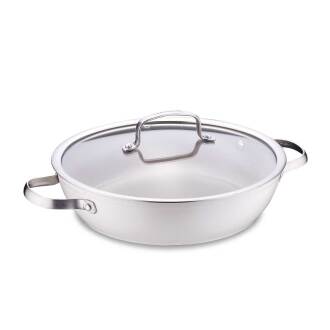 Korkmaz Nea Sera Kısa Tencere Vanilya 26x6,3 cm A3859 - 2