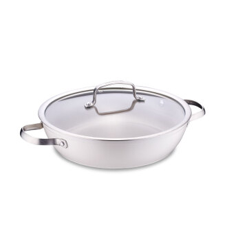 Korkmaz Nea Sera Vanilya Kısa Tencere 28x7 cm A3860 - Korkmaz (1)