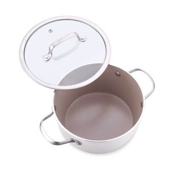 Korkmaz Nea Sera Vanilya Tencere 28x13,7 cm A3857 - 4