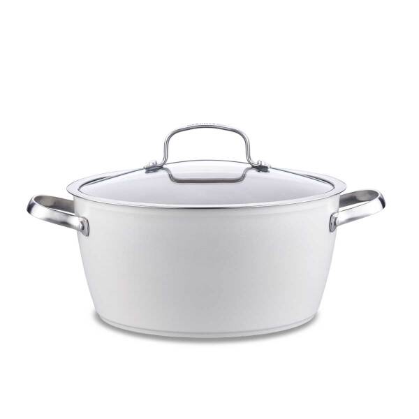 Korkmaz Nea Sera Vanilya Tencere 28x13,7 cm A3857 - 1