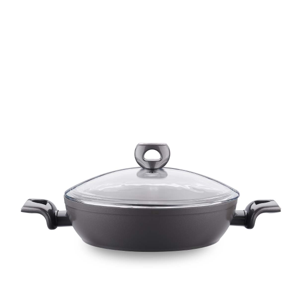 Korkmaz Nora Seramik Kısa Tencere 26x6,3 cm A3934 - 2