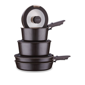 Korkmaz Nova Pratika Robusta 10 Parça Tencere Seti A2791-2 - 3