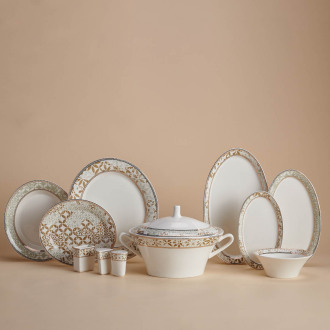 Korkmaz Orient Collection 60 Parça Yemek Takımı A8349 - Korkmaz