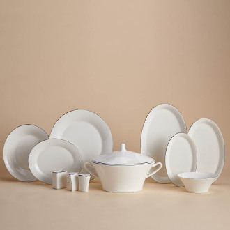 Korkmaz Orient Collection 60 Parça Yemek Takımı Platin A8352 - Korkmaz