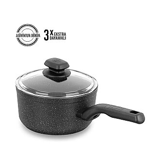 Korkmaz Ornella 18x9 cm Sos Tenceresi A1340 - Korkmaz