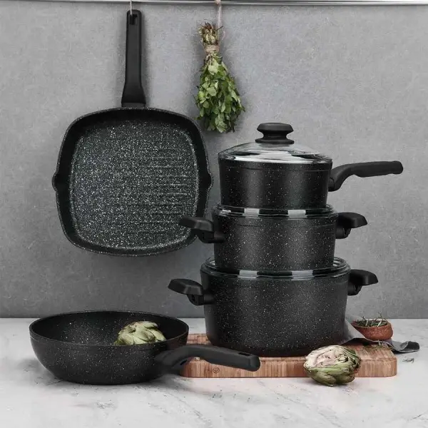Korkmaz Ornella 28x28 cm Kare Grill Tava A1120 - 2