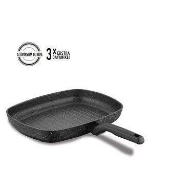 Korkmaz Ornella 35x25 cm Dikdörtgen Grill Tava A1121 - Korkmaz