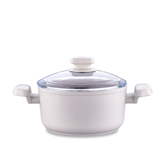 Korkmaz Ornella Sera 20x10,5 cm Vanilya Tencere A3971 - Korkmaz