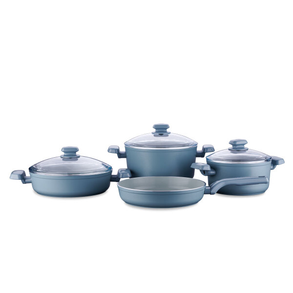 Korkmaz Ornella Sera 7 Parça Minta Tencere Seti A3988-1 - 1