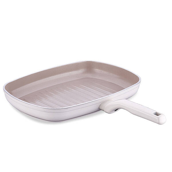 Korkmaz Ornella Sera Dikdörtgen Grill Vanilya Tava 35x25 cm A3987 - 1