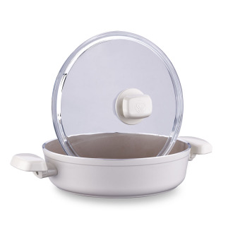 Korkmaz Ornella Sera Vanilya 26x7 cm Kısa Tencere A3975 - 3