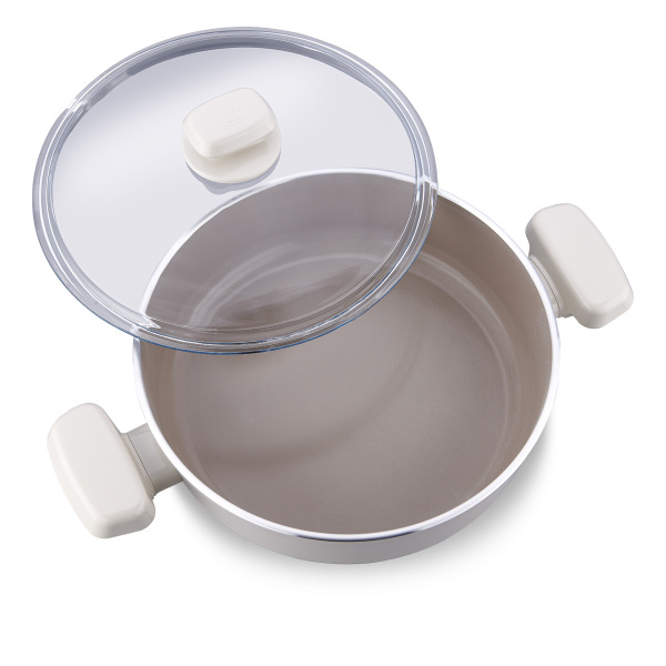 Korkmaz Ornella Sera Vanilya 26x7 cm Kısa Tencere A3975 - 4