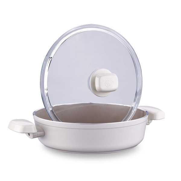 Korkmaz Ornella Sera Vanilya Kısa Tencere 28x7,5 cm - 3