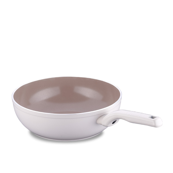 Korkmaz Ornella Sera Vanilya Wok 28x8,5 cm A3985 - 1