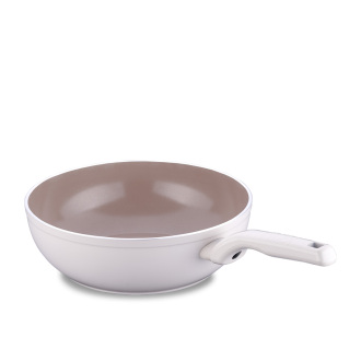 Korkmaz Ornella Sera Vanilya Wok 24x6,5 cm A3984 - Korkmaz