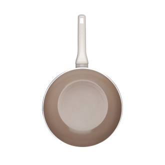 Korkmaz Ornella Sera Vanilya Wok 24x6,5 cm A3984 - 3