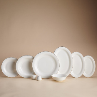 Korkmaz Oueen Collection 60 Parça Yemek Takımı A9851 - Korkmaz