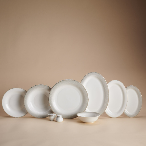 Korkmaz Oueen Collection 60 Parça Yemek Takımı A9852 - 1