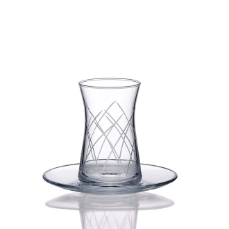 Korkmaz Palm 12 Parça Çay Bardak Seti A8997-3 - Korkmaz