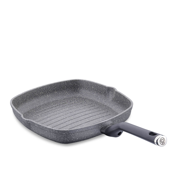 Korkmaz Palma Kare Grill Tava 28x28 cm A3916 - 1