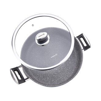 Korkmaz Palma Kısa Tencere 28x7,5 cm A3907 - 3