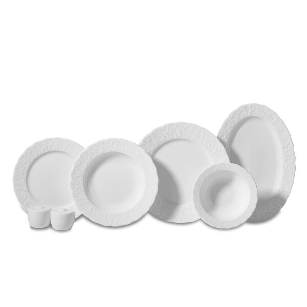 Korkmaz Pera Coll 55 Parça Yemek Takımı A8340 - 1