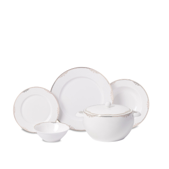 Korkmaz Perla Collection 60 Parça Yemek Takımı A8372 