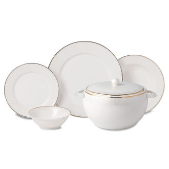 Korkmaz Perla Collection 60 Parça Yemek Takımı A8373 