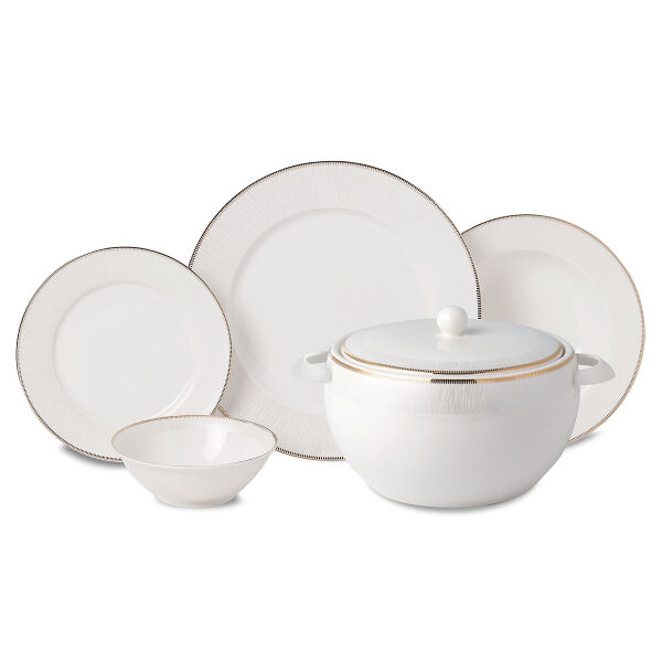 Korkmaz Perla Collection 60 Parça Yemek Takımı A8373 - 1