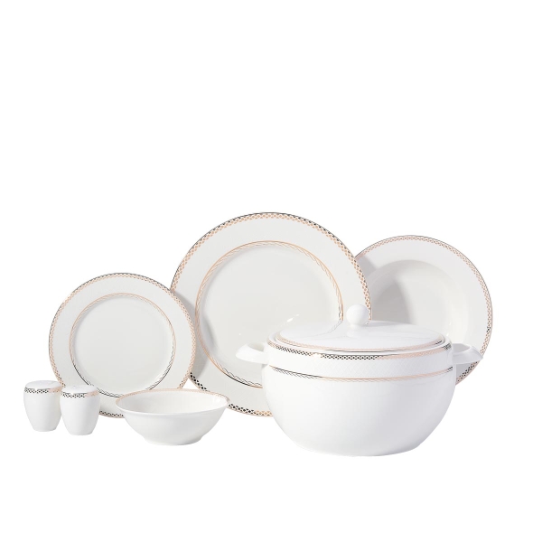 Korkmaz Perla Collection 60 Parça Yemek Takımı A8361 - 1