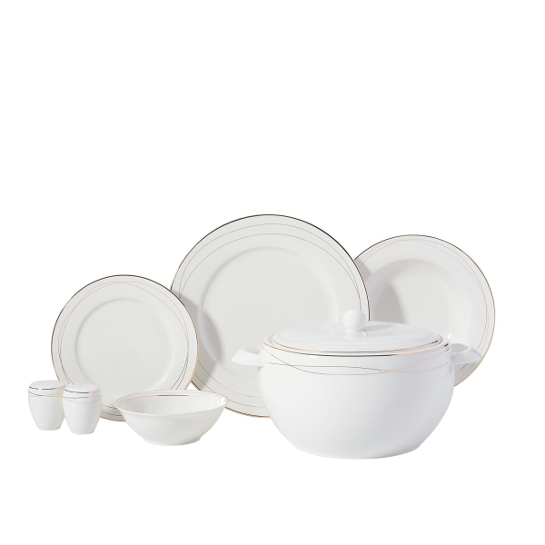 Korkmaz Perla Collection 60 Parça Yemek Takımı A8379 - 1