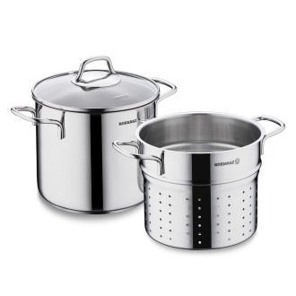 Korkmaz Perla 20x18 cm Spagetti Tencere Seti A1523 - 1