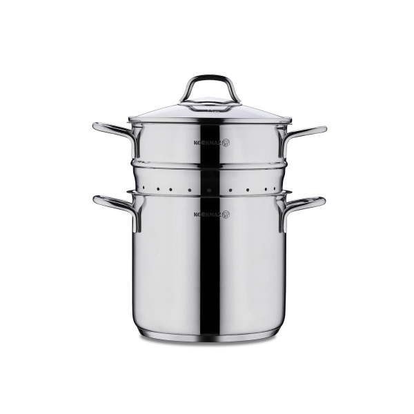 Korkmaz Perla 20x18 cm Spagetti Tencere Seti A1523 - 3