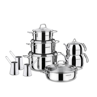 Korkmaz Perla Steel Dowry Set - 1