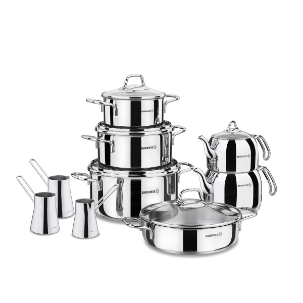 Korkmaz Perla Steel Dowry Set - 1