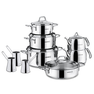 Korkmaz Perla Steel Dowry Set - Korkmaz