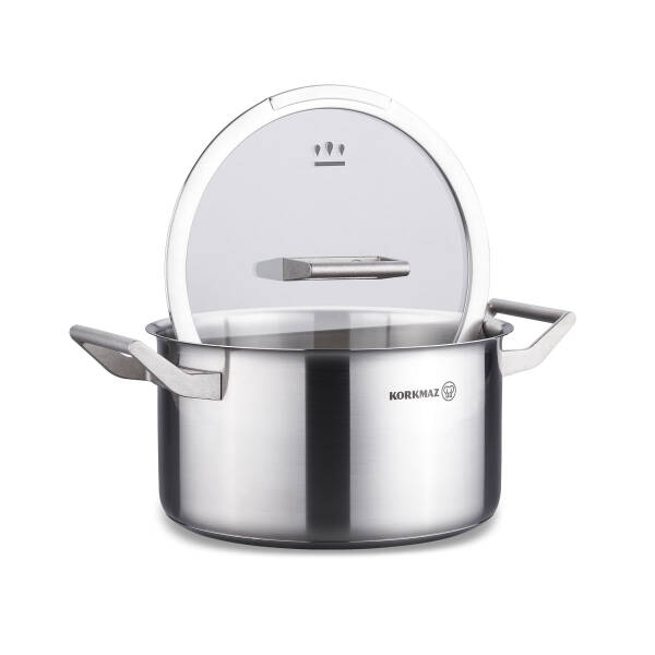 Korkmaz Plata 8 Parça Tencere Seti A2786 - 3