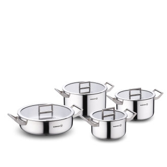 Korkmaz Plata 8 Parça Tencere Seti A2786 - Korkmaz (1)