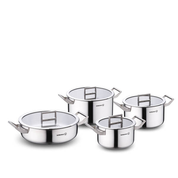 Korkmaz Plata 8 Parça Tencere Seti A2786 - 2