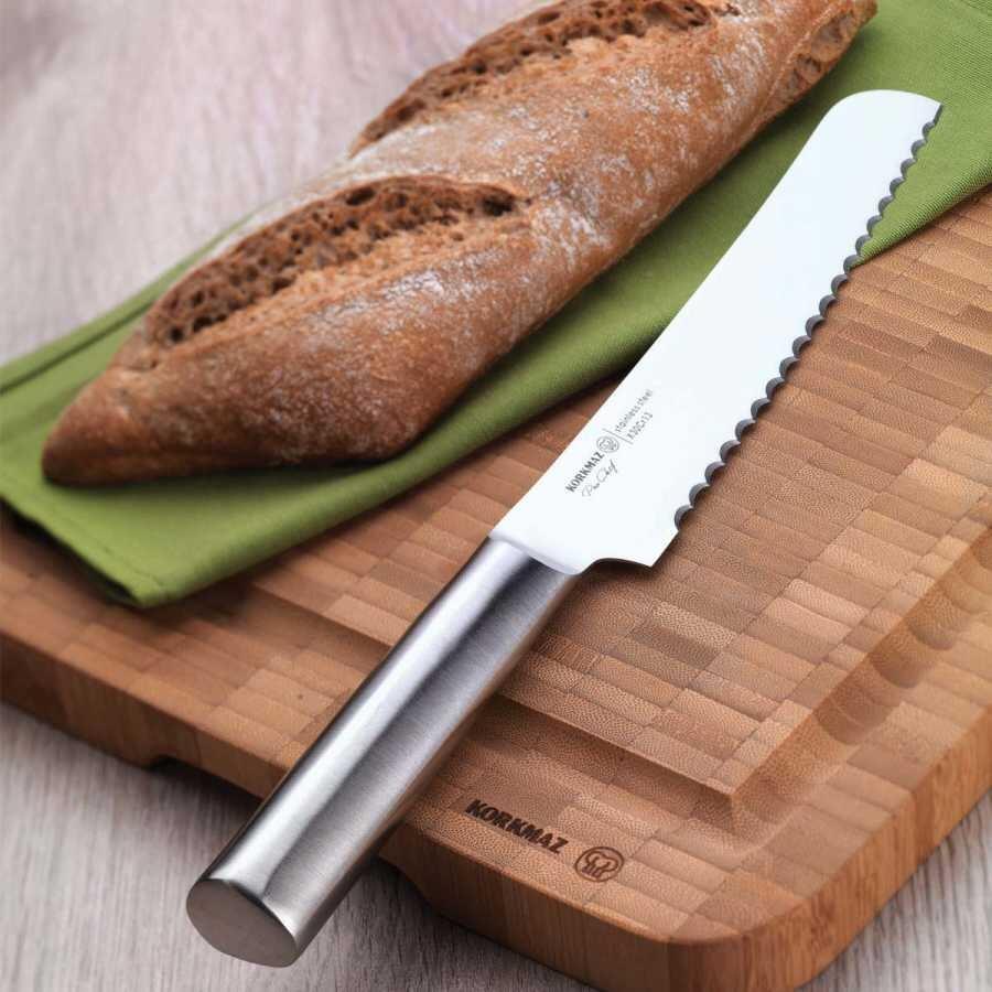 Korkmaz Pro-Chef 20 cm Ekmek Bıçak