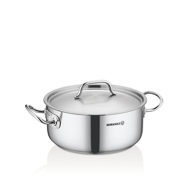 Korkmaz Proline Gastro 28x12 cm Kısa Tencere A2740 - 1