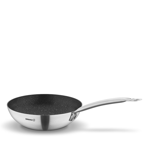 Korkmaz Proline Gastro 30x8.6 cm Wok A2860 - 1