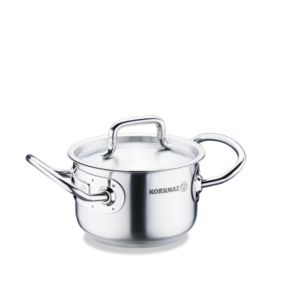 Korkmaz Proline Gastro Satin Tencere 12x8 cm A2718 - 1