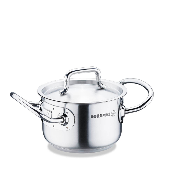 Korkmaz Proline Gastro Satin Tencere 14x9 cm A2719 - 1
