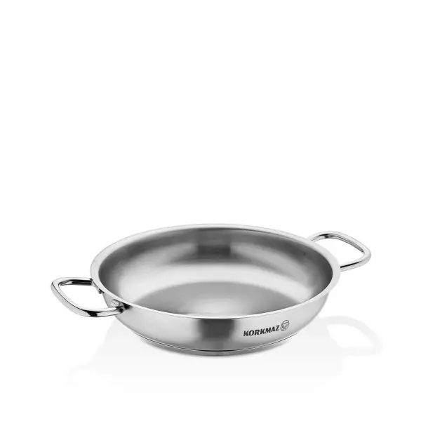 Korkmaz Proline Paella Satin 28x5.5 cm Çift Saplı Tava A1193 - 1