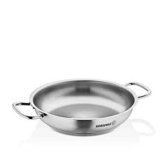 Korkmaz Proline Paella Satin 36x6.5 cm Çift Saplı Tava A1195 - Korkmaz