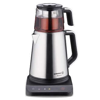 Korkmaz Prosense Elektrikli Çaydanlık Inox Cam Demlik A852-01 - Korkmaz (1)